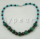 Wholesale Gemstone Jewelry-phenix stone agate necklace