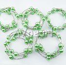 Wholesale Acrylic manmade pearl bracelet