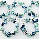 Wholesale Jewelry-Acrylic manmade pearl bracelet