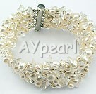 Wholesale Pearl crystal bracelet