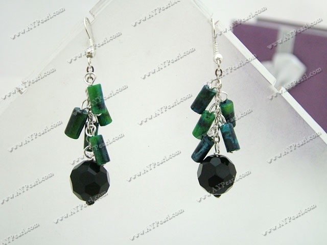 phenix crystal earrings
