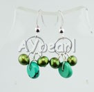 Wholesale earring-pearl turquoise earrings