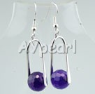 Wholesale dyed agate earrings