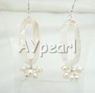 pearl shell earrings