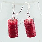 Wholesale Jewelry-coral earrings