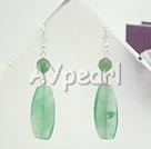 Wholesale Gemstone Jewelry-fluorite earrings