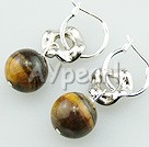 Wholesale Gemstone Jewelry-tiger eye earrings