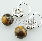 tiger eye earrings