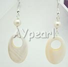 pearl shell earrings
