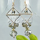 czech crystal earrings