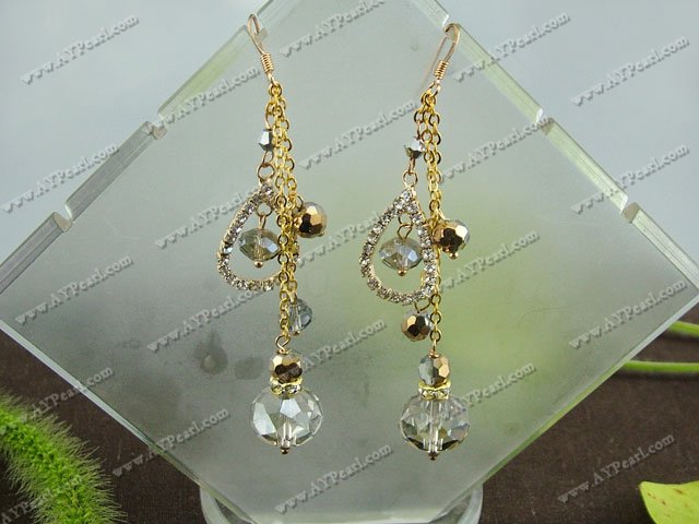 czech crystal earrings