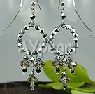 czech crystal earrings