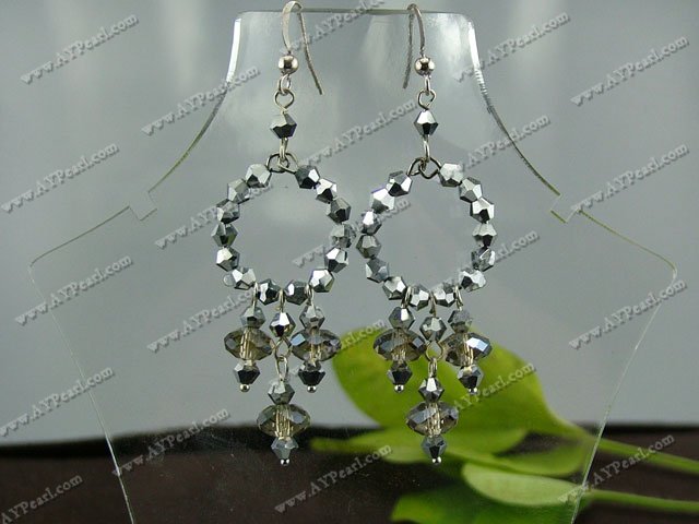 czech crystal earrings