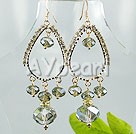 czech crystal earrings