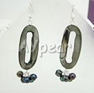 Wholesale earring-pearl shell earrings