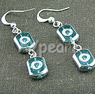 glass earrings