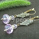 czech crystal earrings