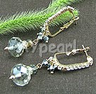 czech crystal earrings