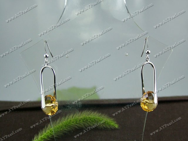 crystal earrings