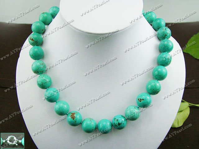 Collier turquoise pattern