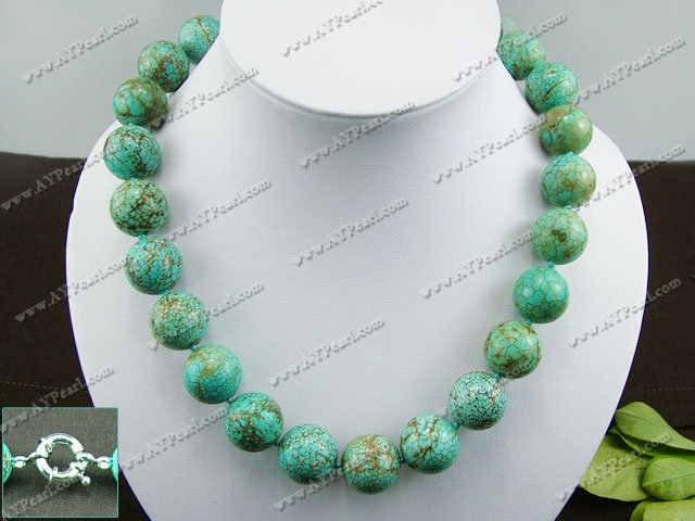 Collier turquoise pattern