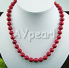 Wholesale Gemstone Necklace-red alaqueca necklace
