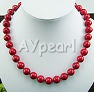 Wholesale Gemstone Necklace-red alaqueca necklace