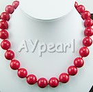 Wholesale Gemstone Necklace-red alaqueca necklace