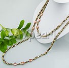 Wholesale Jewelry-coin pearl crystal necklace