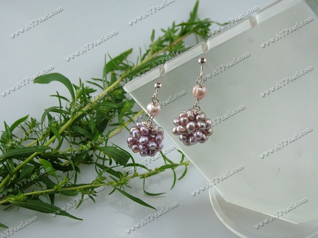 Boucles d'oreilles perles