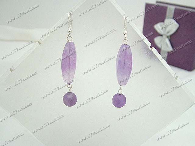 amethyst earrings