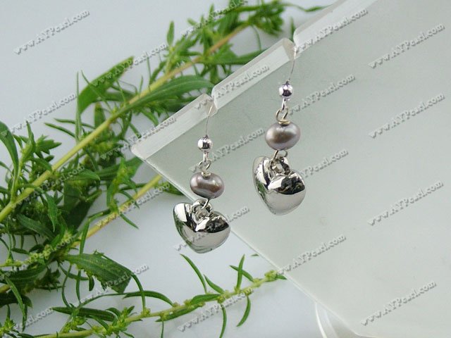 pearl CCP earrings
