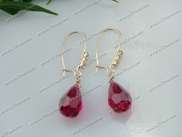 Boucles d'oreilles en cristal autrichien