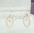 Wholesale pearl shell earrings