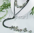 Wholesale manmade crystal necklace