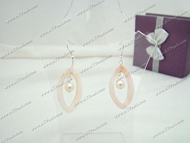 pearl shell earrings