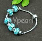 Wholesale Jewelry-pandora colored glaze bracelet