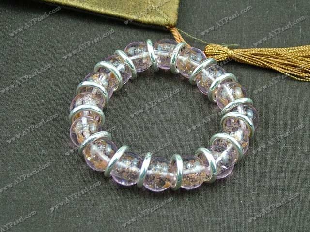 coloured glaze bracelet