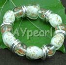 coloured glaze bracelet