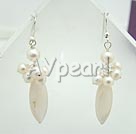 Boucles d'oreilles nacre