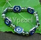 Wholesale crystal glass bracelet