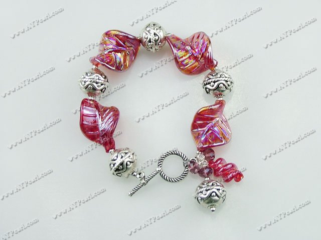 coloured glaze bracelet