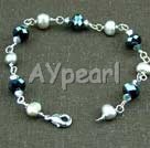 Wholesale Jewelry-pearl crystal bracelet