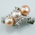 Wholesale ring jewelry-pearl ring