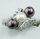 Wholesale ring jewelry-pearl ring