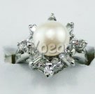 Wholesale ring jewelry-pearl ring