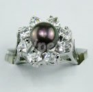 Wholesale ring jewelry-pearl ring