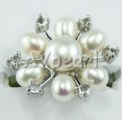 Wholesale ring jewelry-pearl ring