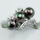 Wholesale ring jewelry-pearl ring