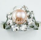 Wholesale ring jewelry-pearl ring